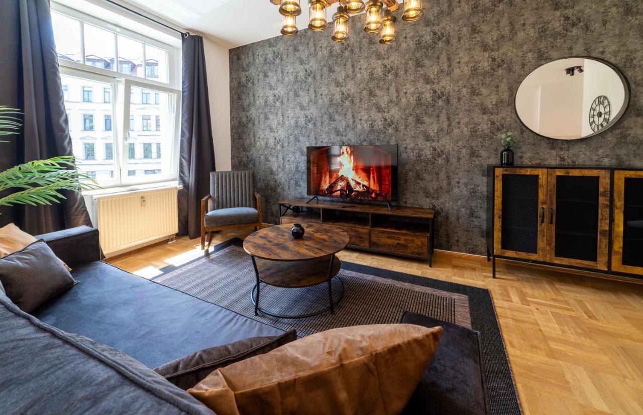 L45 Premium Apartment "Industriai" Bis Zu 5 Personen Leipzig Eksteriør billede